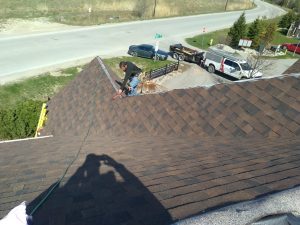 photo of new roof installed in barrie