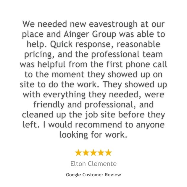 Barrie Google Customer Review