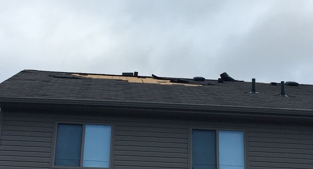 Shingle roof repair in collingwood