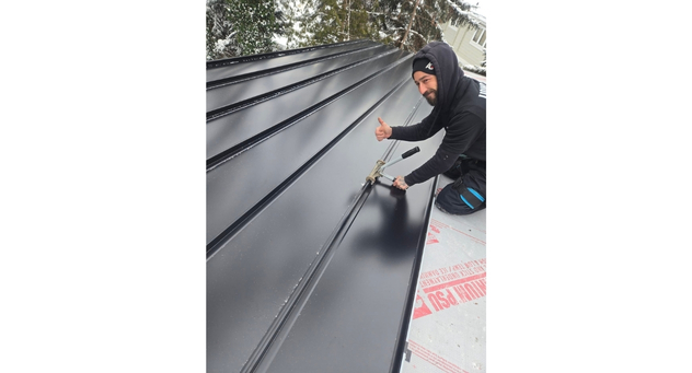Metal roof repair