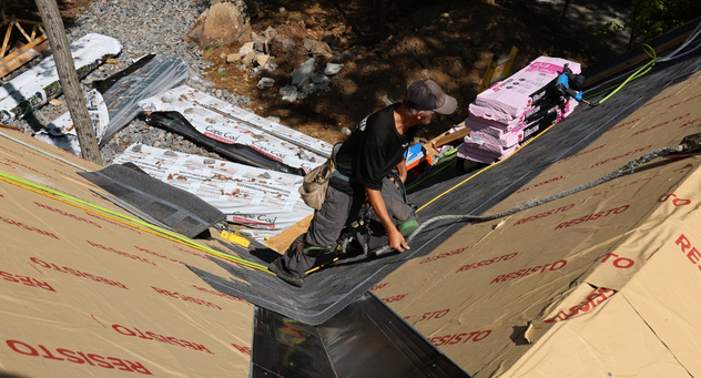 professional roof installation near me