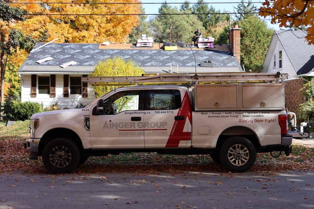 Shingle roof installation
Roof Underlayment