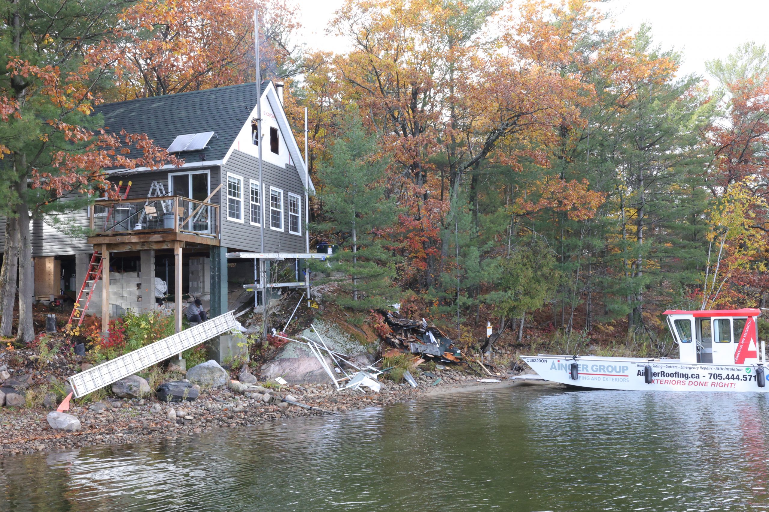 Roof repair in Central Ontario