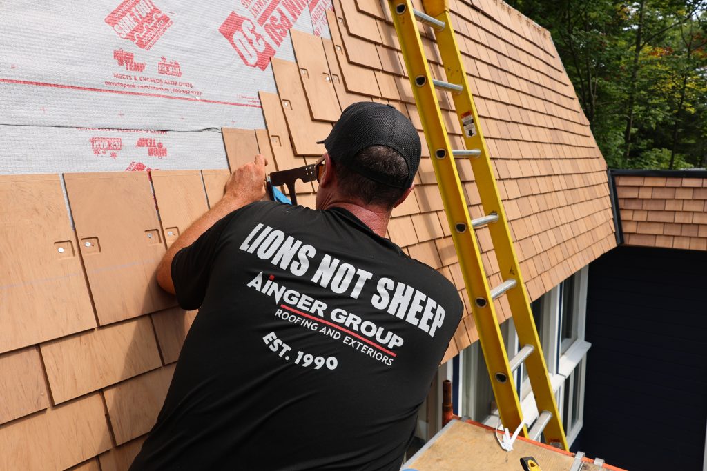 Choosing the right materials - Roof Replacement Process