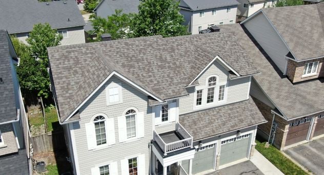 Shingle roof replacement in Barrie